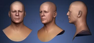 3D model Bruce Willis (STL)